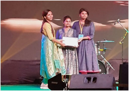 Won second Prize for chase the beat