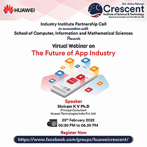 Webinar on “The Future of App Industry”